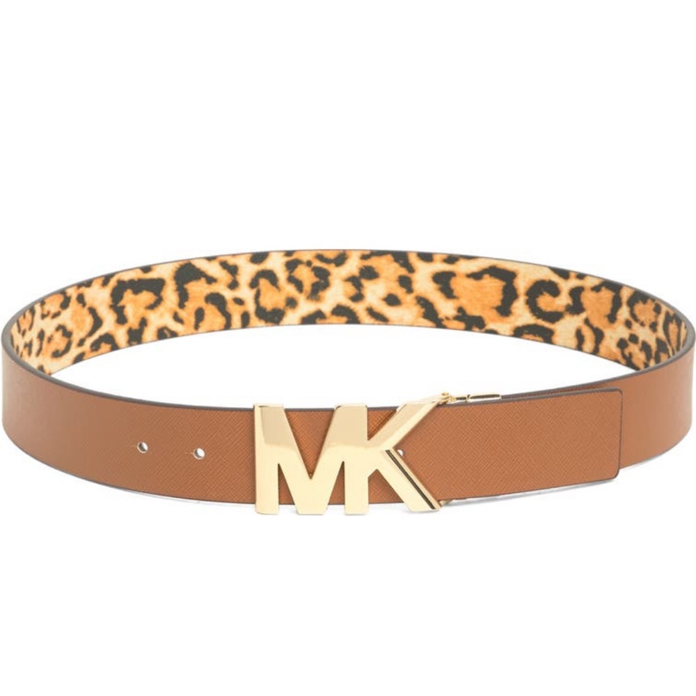 Michael Kors reversible buckle belt